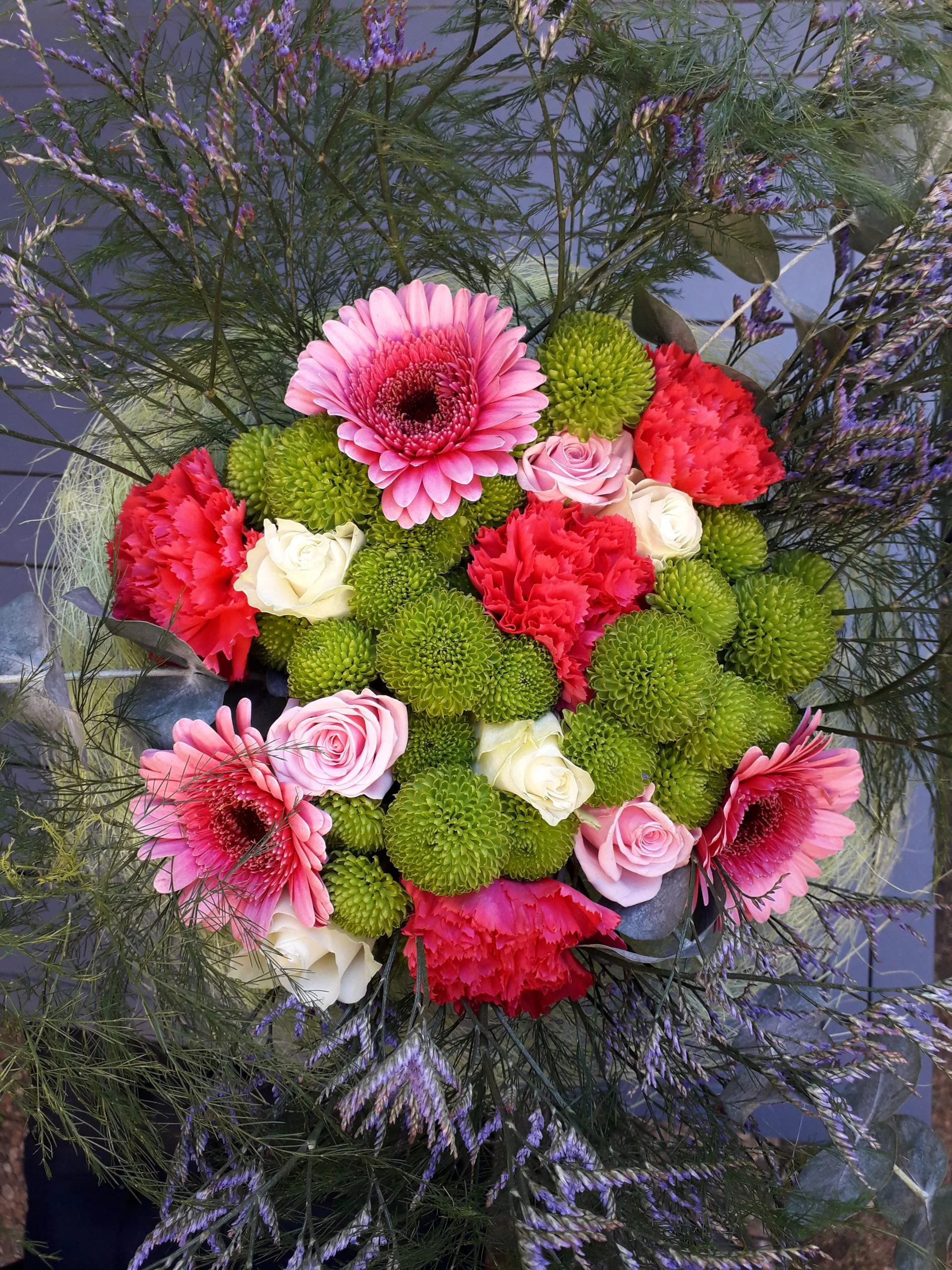 BOUQUET FETE DES GRANDS MERES, par Lili la main verte, fleuriste à Talence
