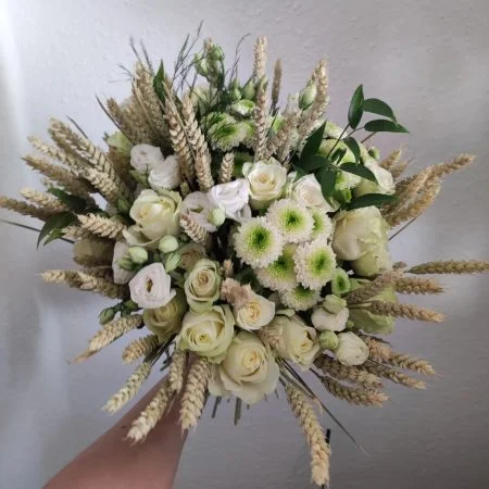 Bouquet Mariage champêtre, par La Petite Fougère Grosbliederstroff, fleuriste à Grosbliederstroff