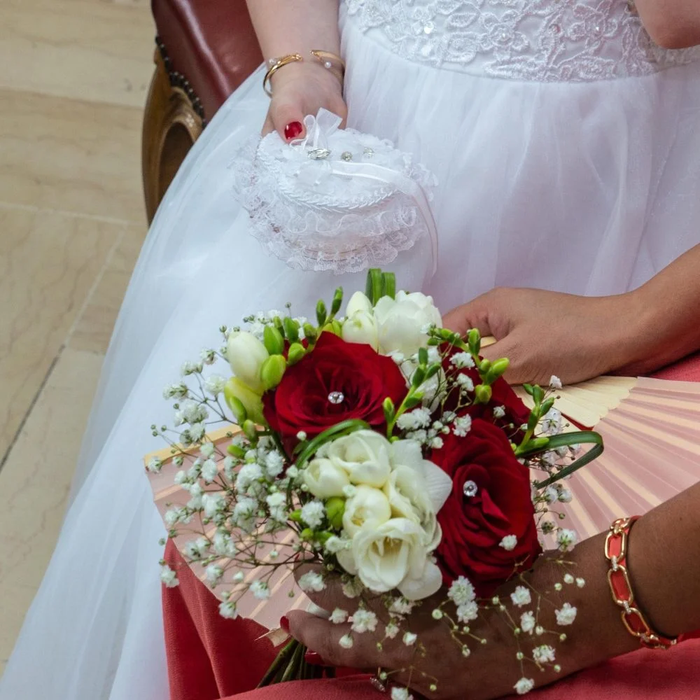 Bouquet Mariage, par Rosae, fleuriste à Hyères