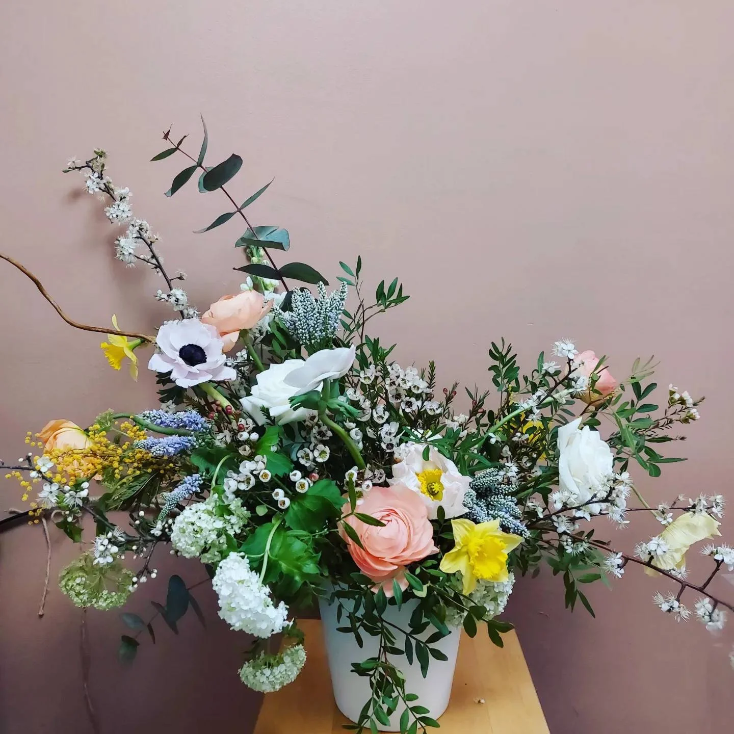 Composition deuil, par Gaïa, fleuriste à Ondres