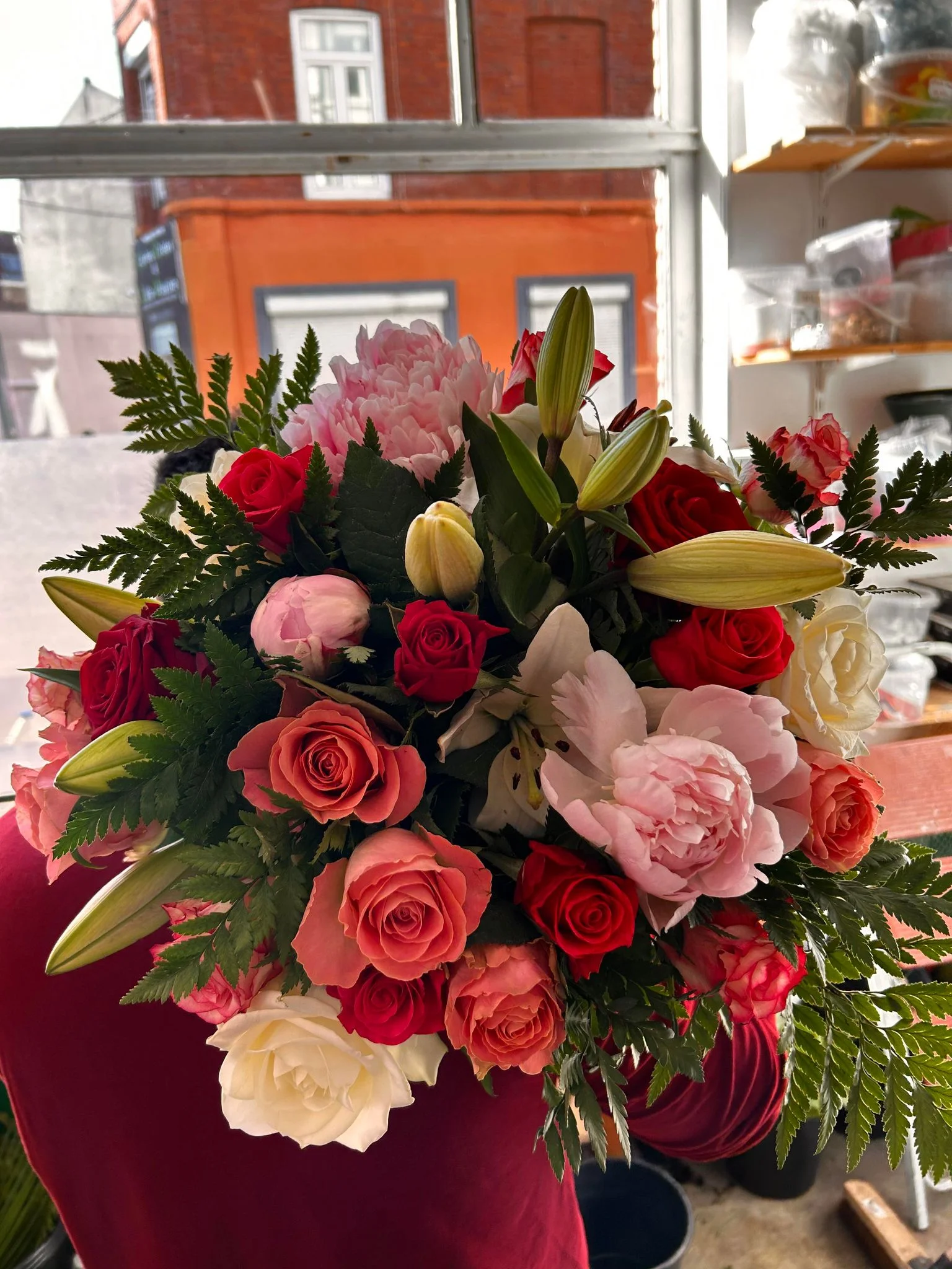 la vie en rose, par Au Dipladenia, fleuriste à Lille