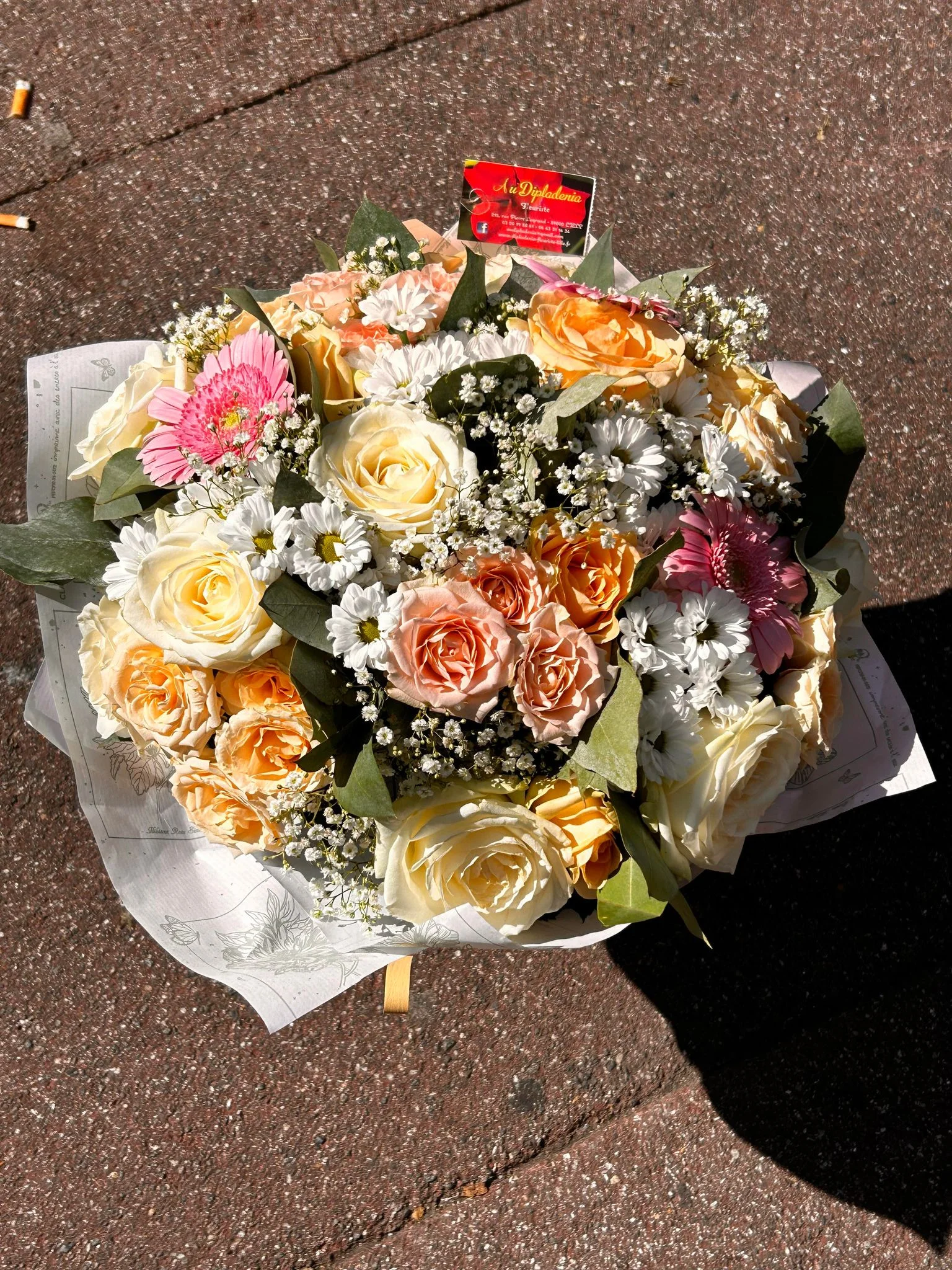 belle étoiles, par Au Dipladenia, fleuriste à Lille