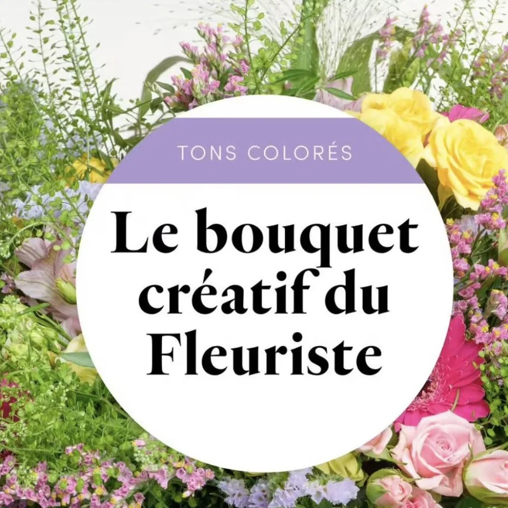 bouquet du fleuriste colorés, par Au Dipladenia, fleuriste à Lille