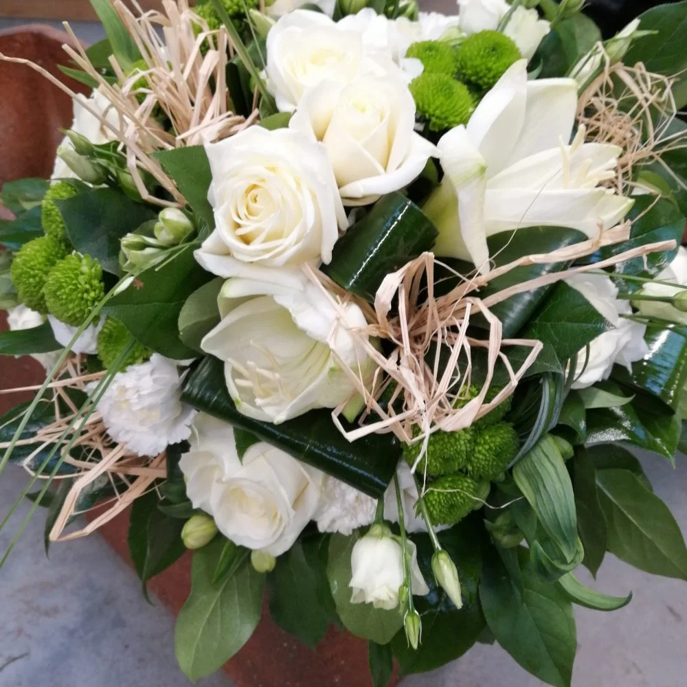 Bouquet Rond, par Au Pouvoir Des Fleurs, fleuriste à Saint-Martin-des-Champs
