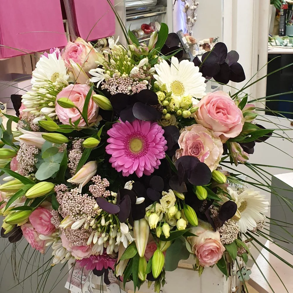 Bouquet Remerciements, par Aux Fleurs De Nice, fleuriste à Colmar