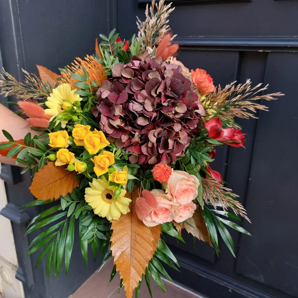Bouquet Automne, par Aux Fleurs De Nice, fleuriste à Colmar