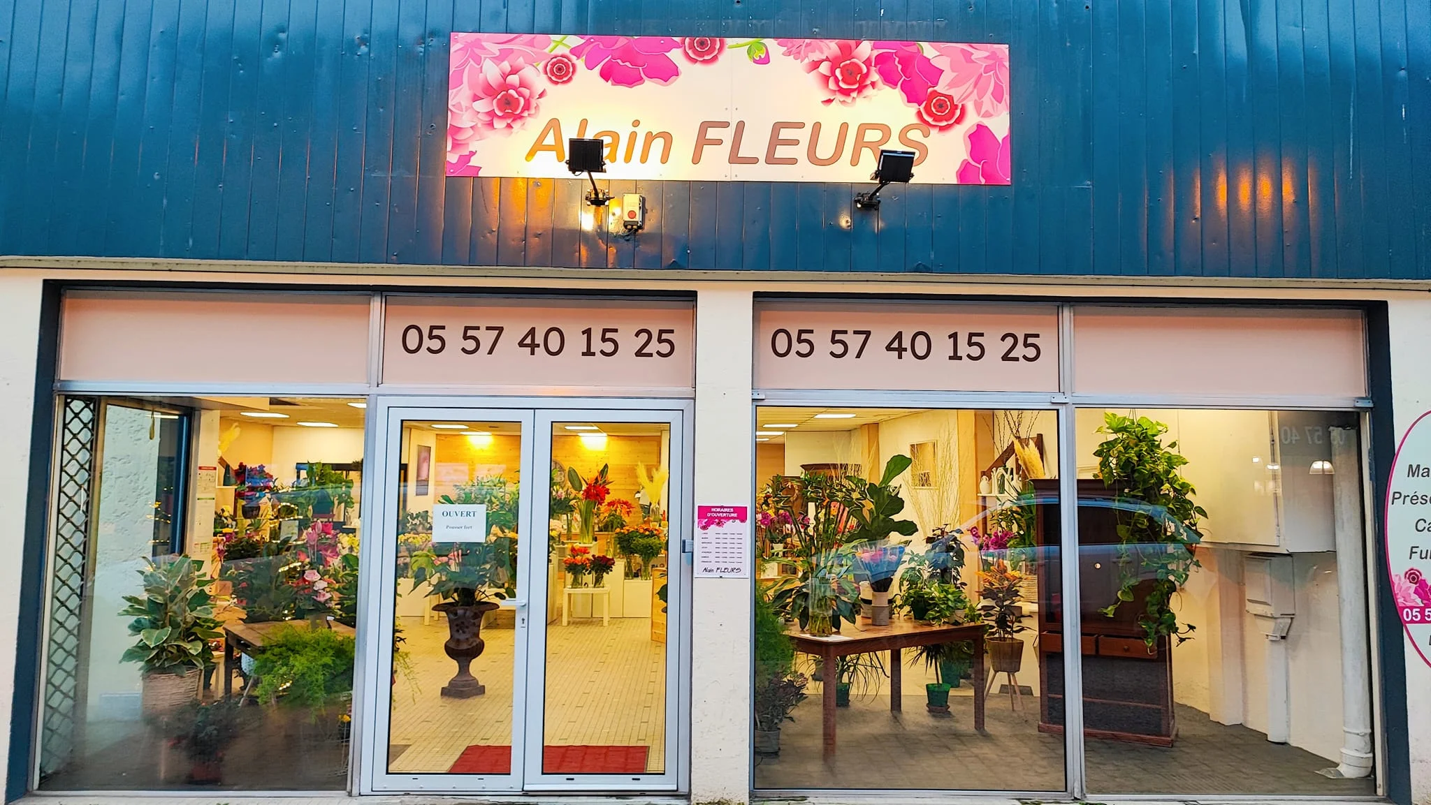 Livraison de fleurs Castillon-la-Bataille et proximité, par Alain Fleurs, artisan fleuriste
