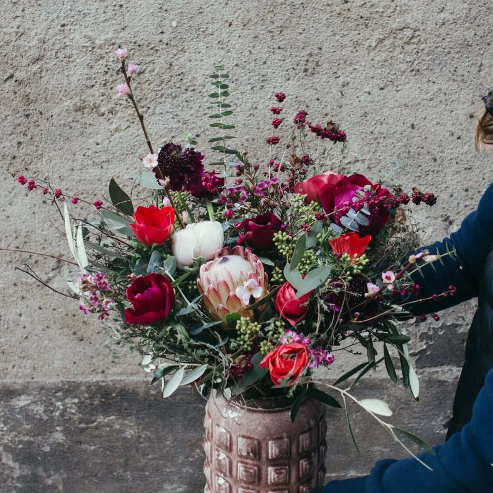 Bouquet Amour, par Poppy Figue, fleuriste à Toulouse