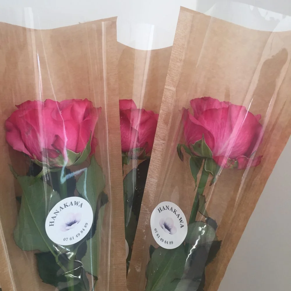Roses uniques, par Hanakawa, fleuriste à Meudon