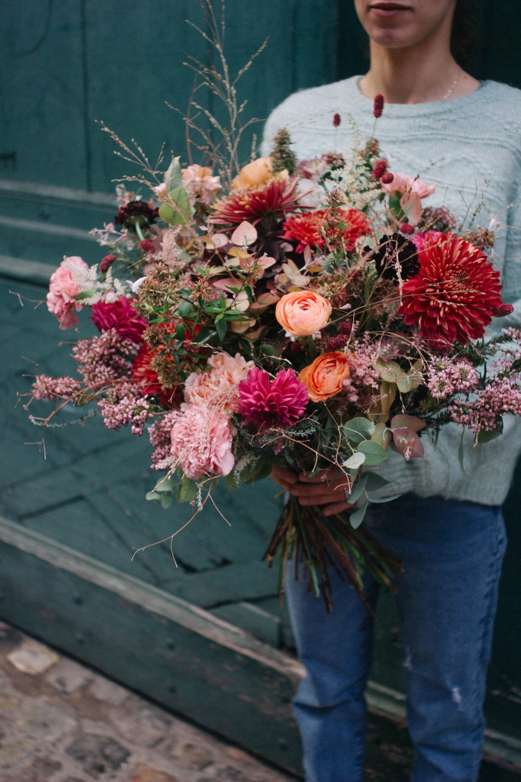 Bouquet Toussaint, par Poppy Figue, fleuriste à Toulouse