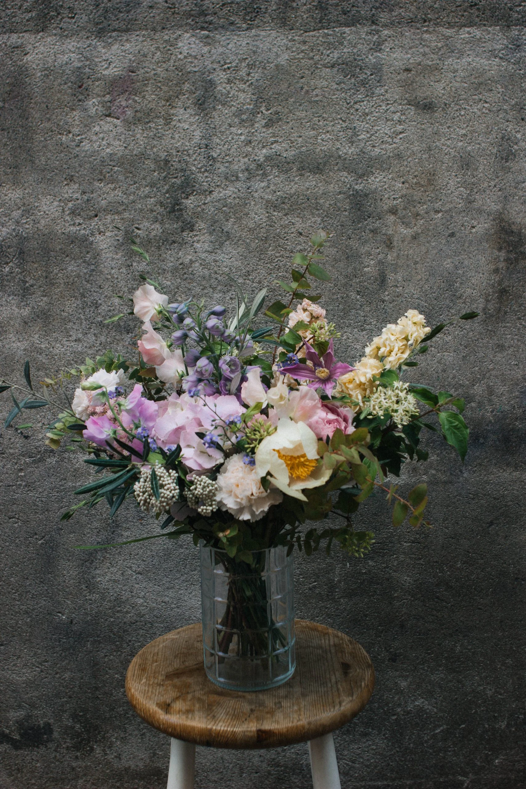 Bouquet Naissance, par Poppy Figue, fleuriste à Toulouse