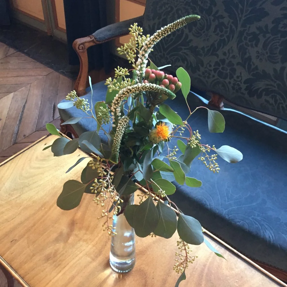 Bouquet pour soliflores, par Hanakawa, fleuriste à Meudon