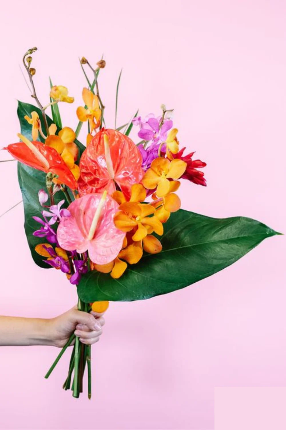 Bouquet Soleil levant, par Tropical, fleuriste à Châtenay-Malabry