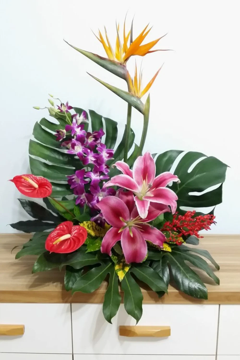Bouquet Amour, par Tropical, fleuriste à Châtenay-Malabry