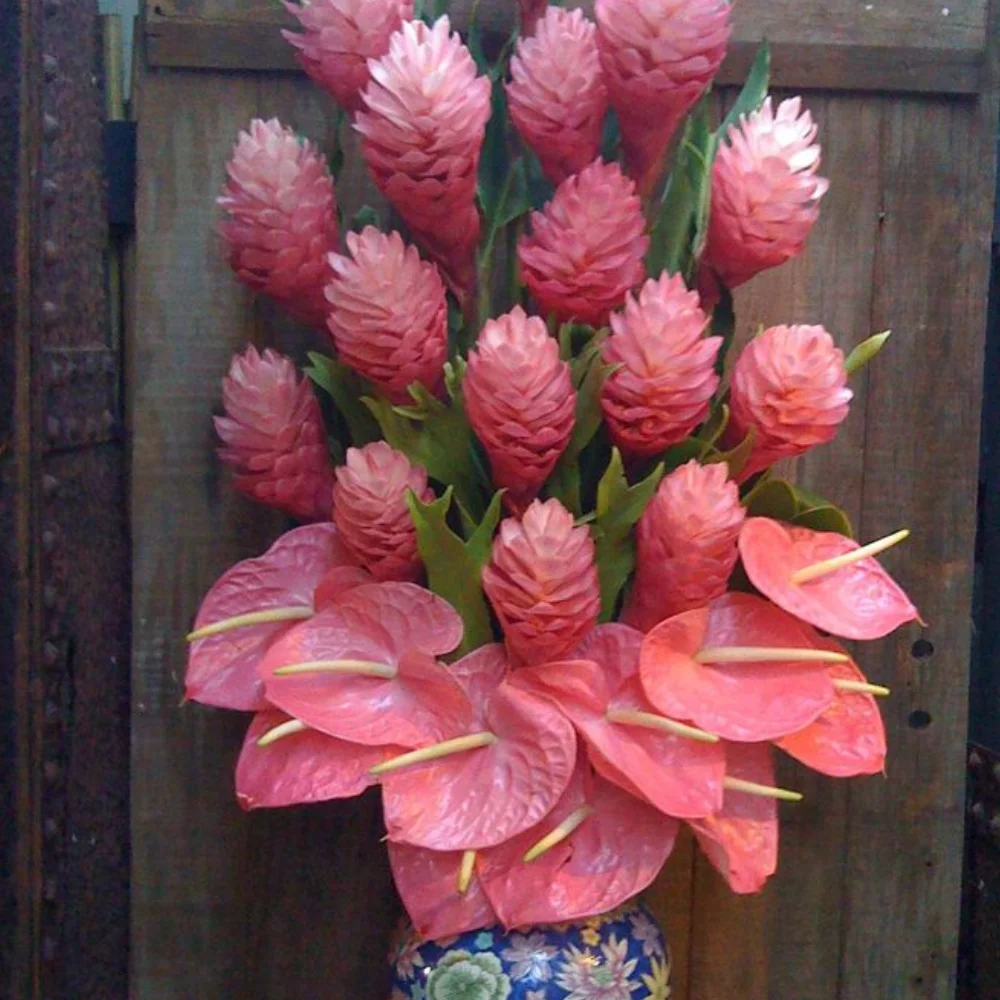Bouquet d'Alpinia, par Tropical, fleuriste à Châtenay-Malabry