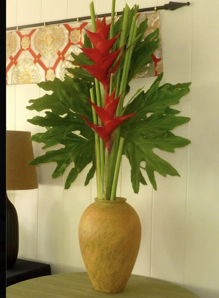 Bouquet de balisier, par Tropical, fleuriste à Châtenay-Malabry