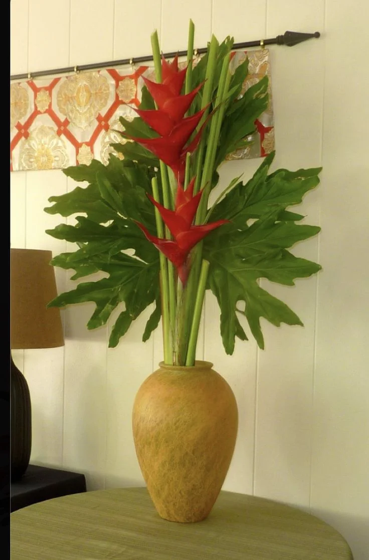Bouquet de balisier, par Tropical, fleuriste à Châtenay-Malabry
