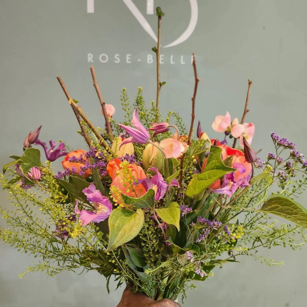 Bouquet création Rose-Belle, par ROSE-BELLE, fleuriste à Nice