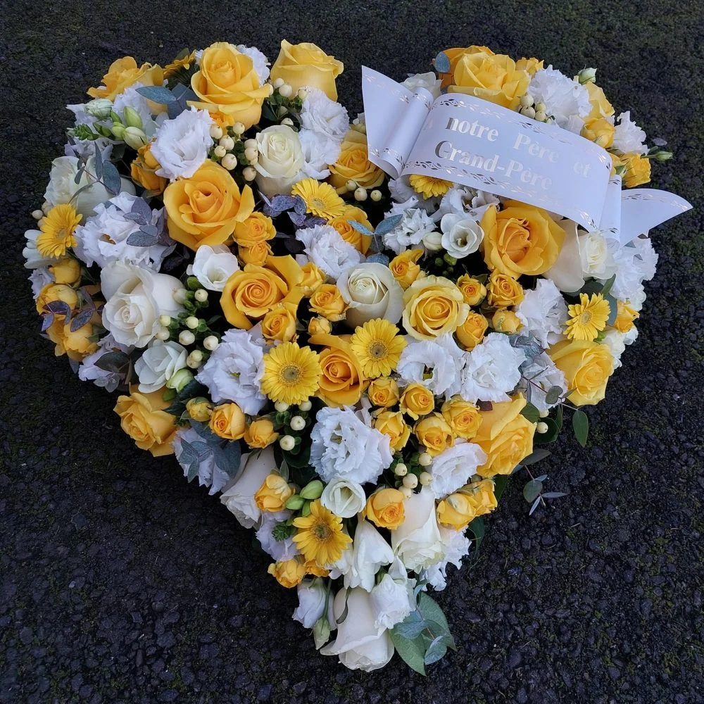 Coeur, par O'fleurs de Charlotte, fleuriste à Béthisy-Saint-Pierre
