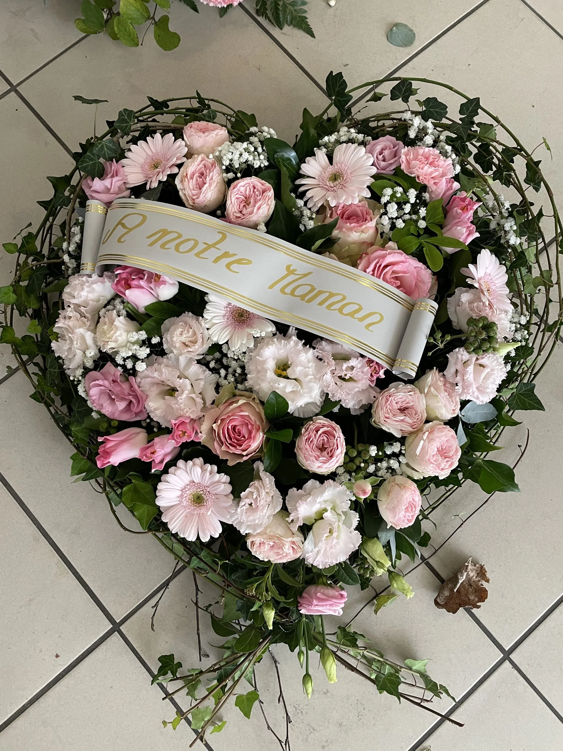 tendre coeur, par A fleurs de peau, fleuriste à Les Mureaux