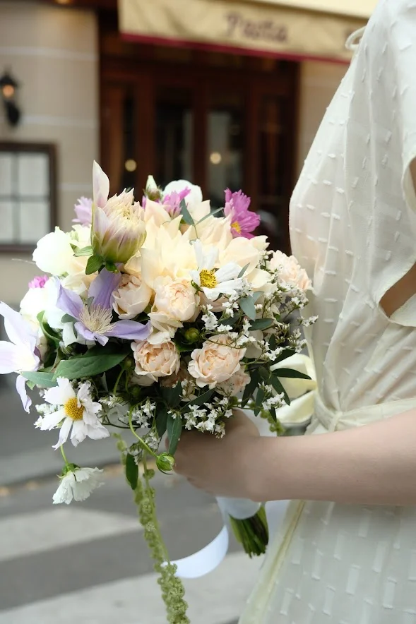 Bouquet Mariage, par Fleur de rue, fleuriste à Paris