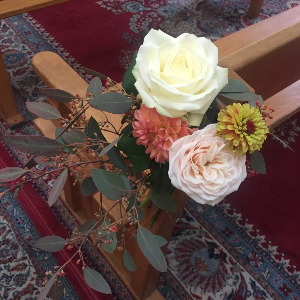 Bouquet banc/chaise, par Hanakawa, fleuriste à Meudon
