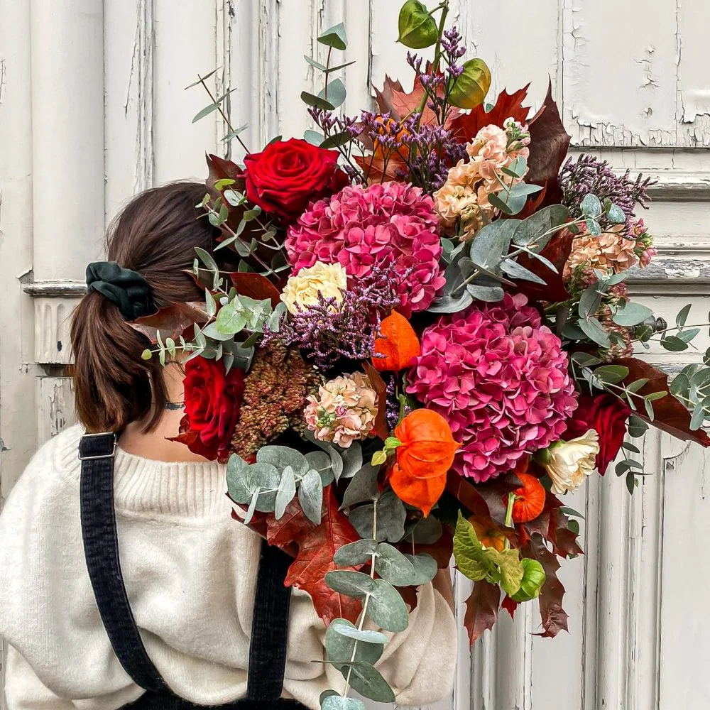Bouquet de novembre, par Atelier Armelle Alleton, fleuriste à Le Mans