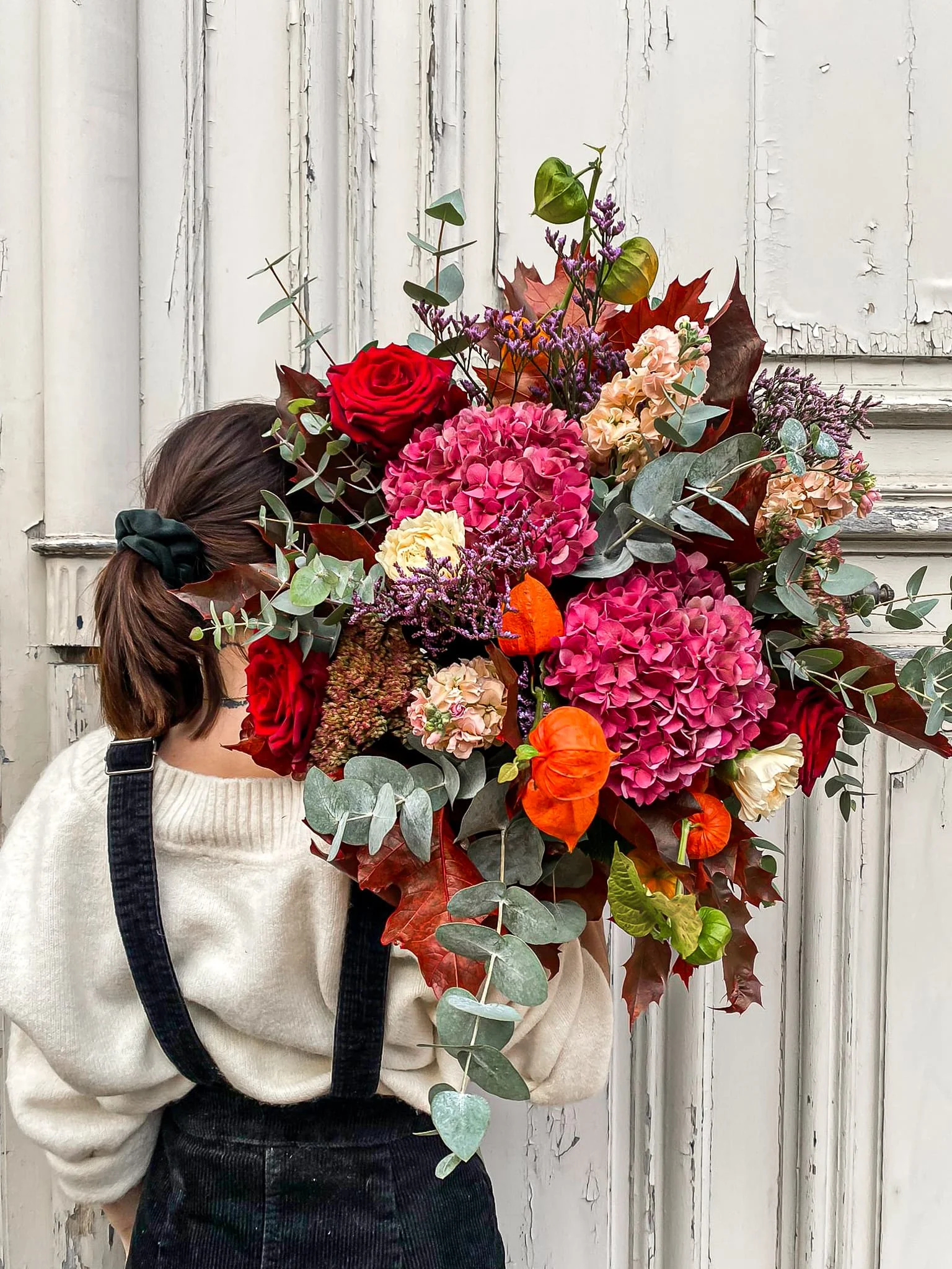 Bouquet de novembre, par Atelier Armelle Alleton, fleuriste à Le Mans