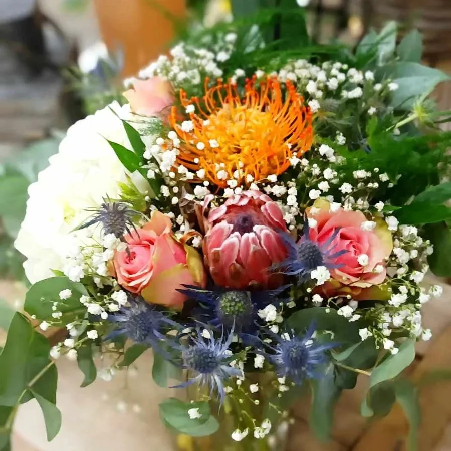 Bouquet d'Automne, par Camomille Fleuriste Nomade, fleuriste à Rivières