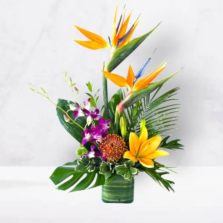 Bouquet Remerciements, par Tropical, fleuriste à Châtenay-Malabry
