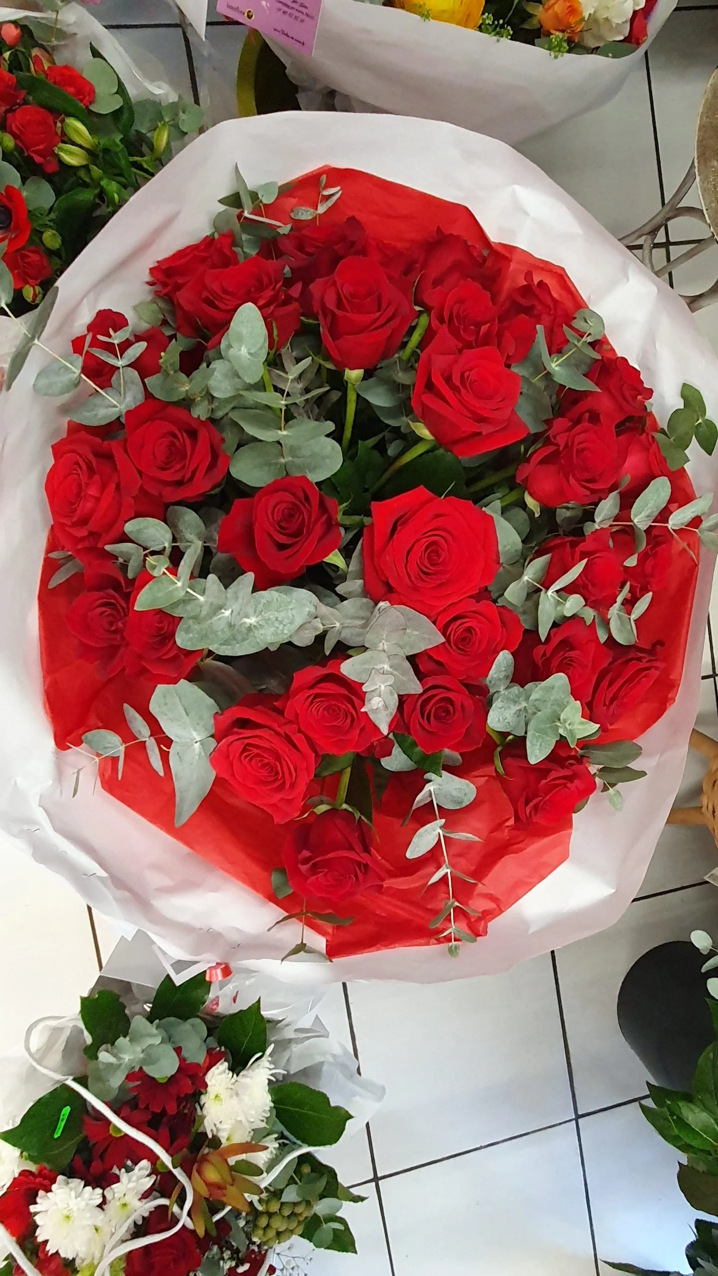 Bouquet Amour, par Perles De Rosée, fleuriste à Champigny-sur-Marne