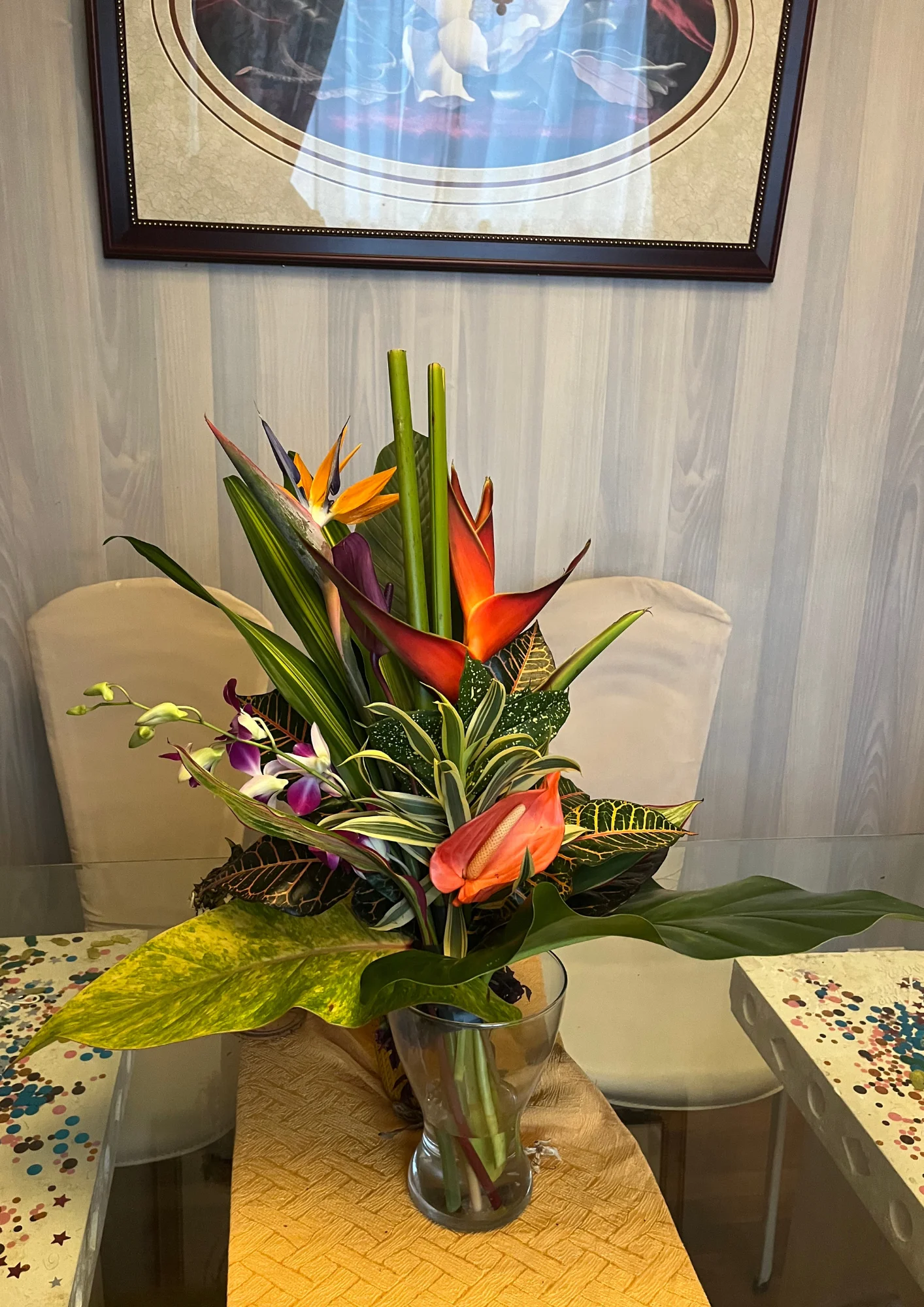 Bouquet Anniversaire, par Tropical, fleuriste à Châtenay-Malabry
