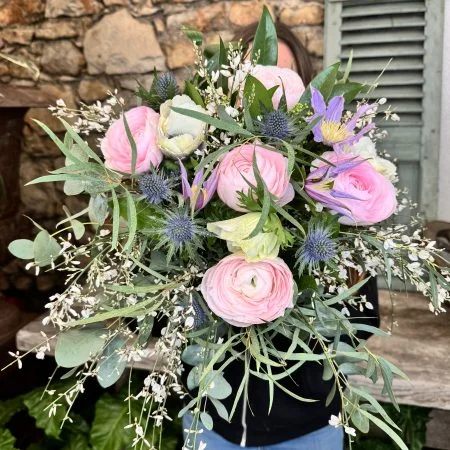 Bouquet de Renoncules, par Allard Fleurs, fleuriste à Antibes