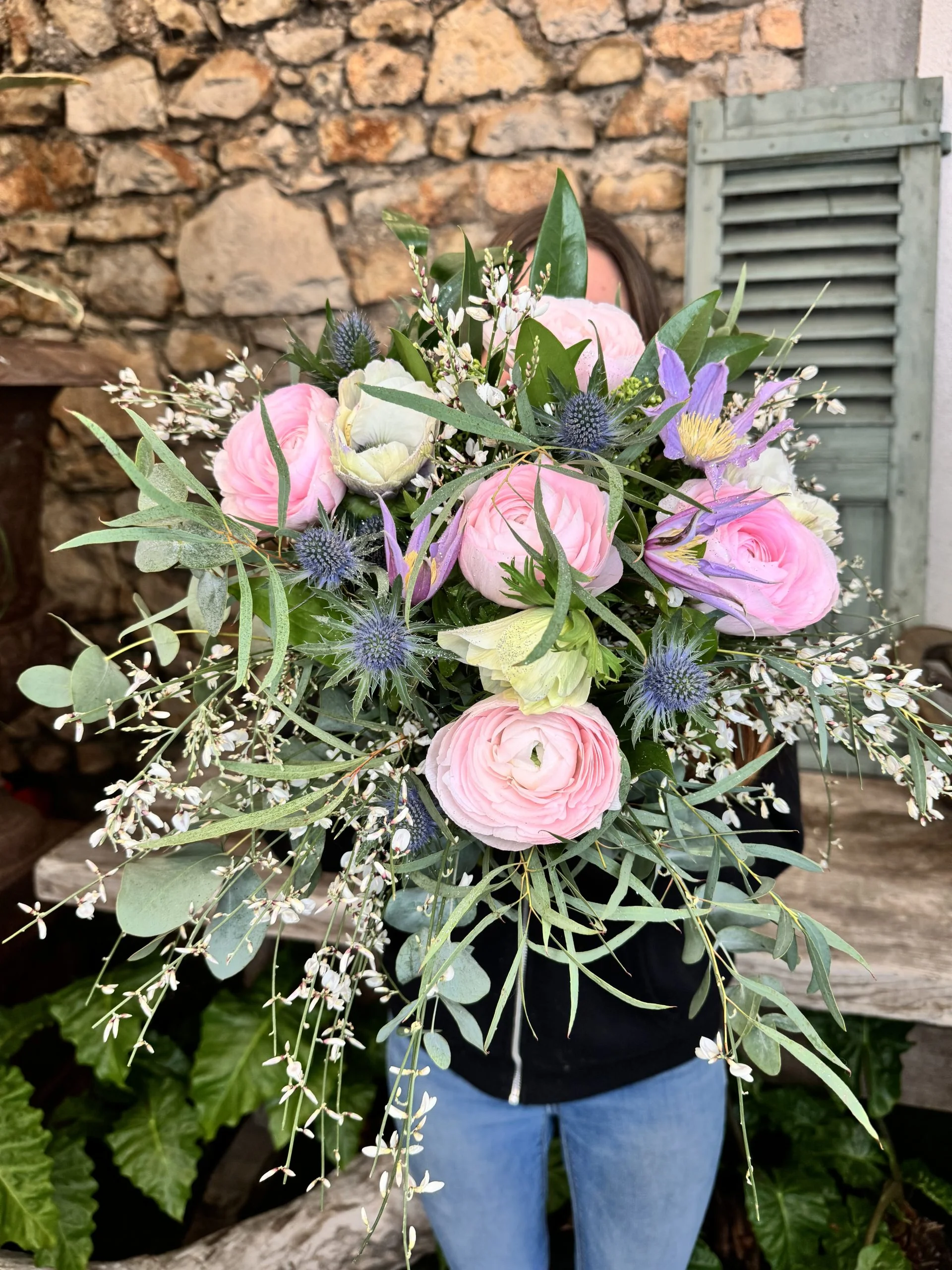 Bouquet de Renoncules, par Allard Fleurs, fleuriste à Antibes