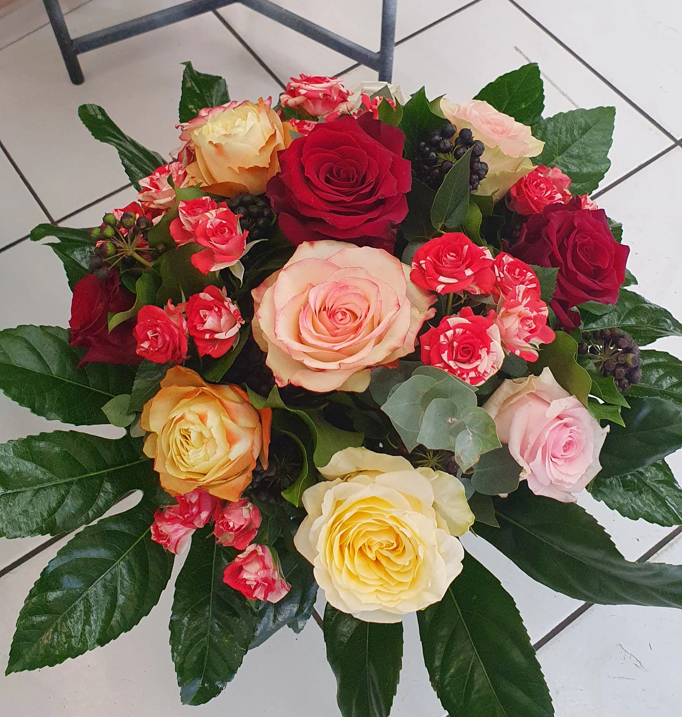 bouquet saint valentin, par Perles De Rosée, fleuriste à Champigny-sur-Marne