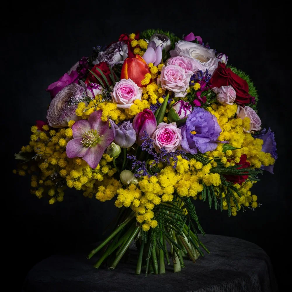 Bouquet Remerciements, par Nicolas Antoine, fleuriste à Montrouge