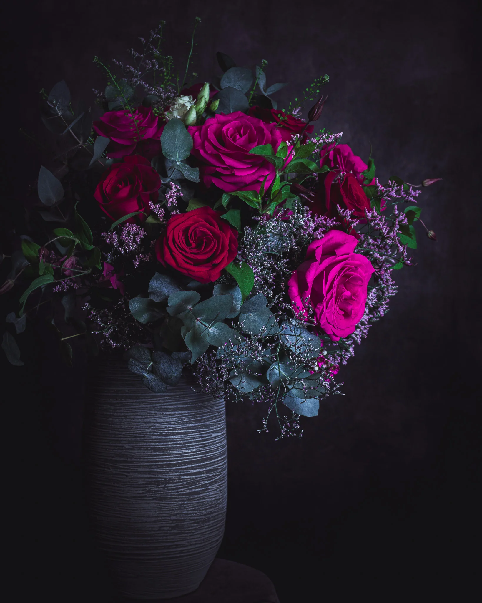Bouquet Amour, par Nicolas Antoine, fleuriste à Montrouge