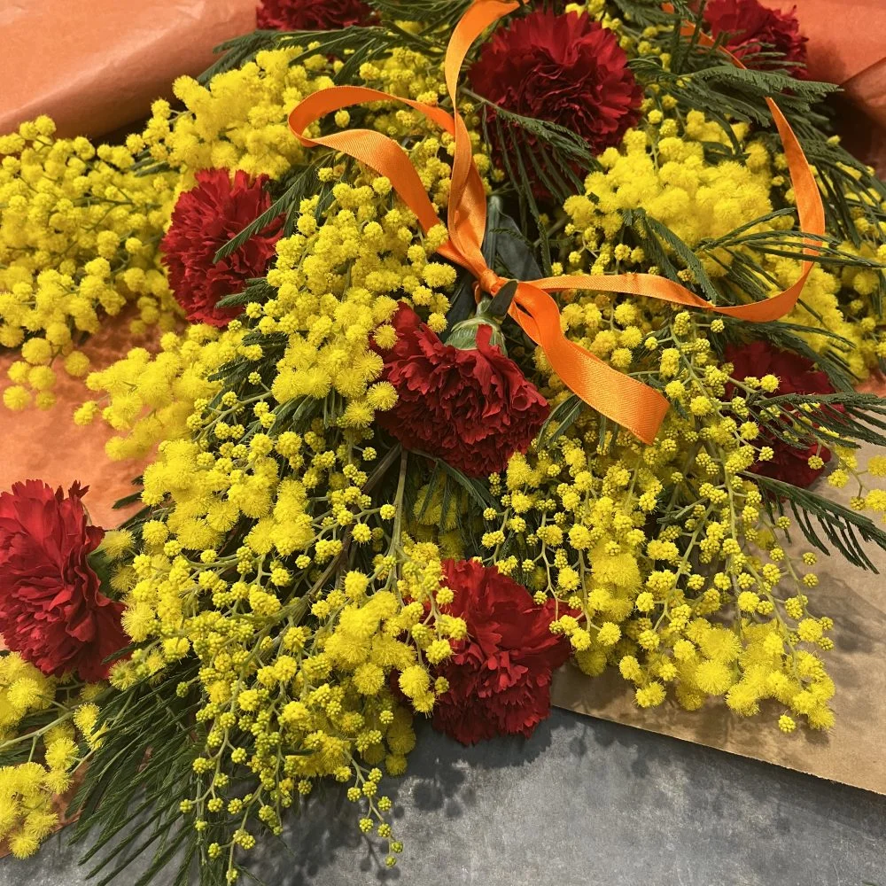 Bouquet de conscrits Tradition, par Cocon floral, fleuriste à Saint-Georges-de-Reneins