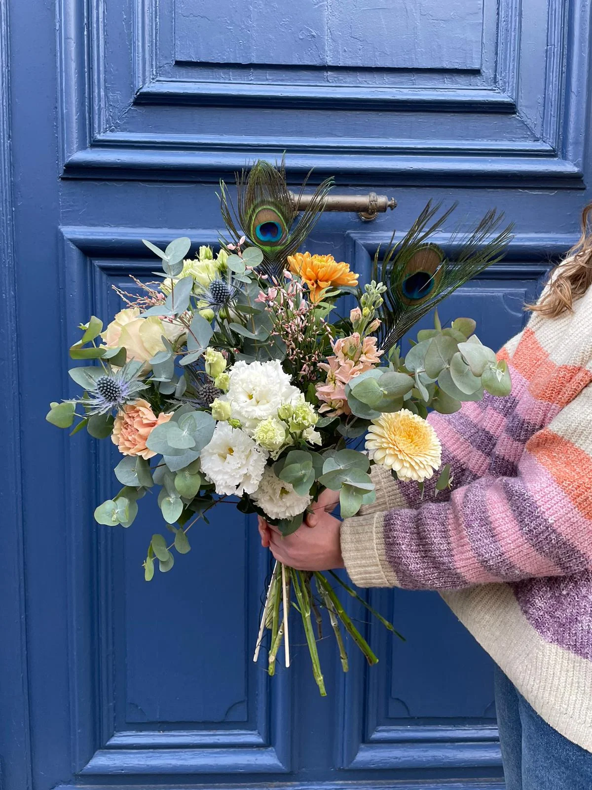 Bouquet de janvier, par Atelier Armelle Alleton, fleuriste à Le Mans