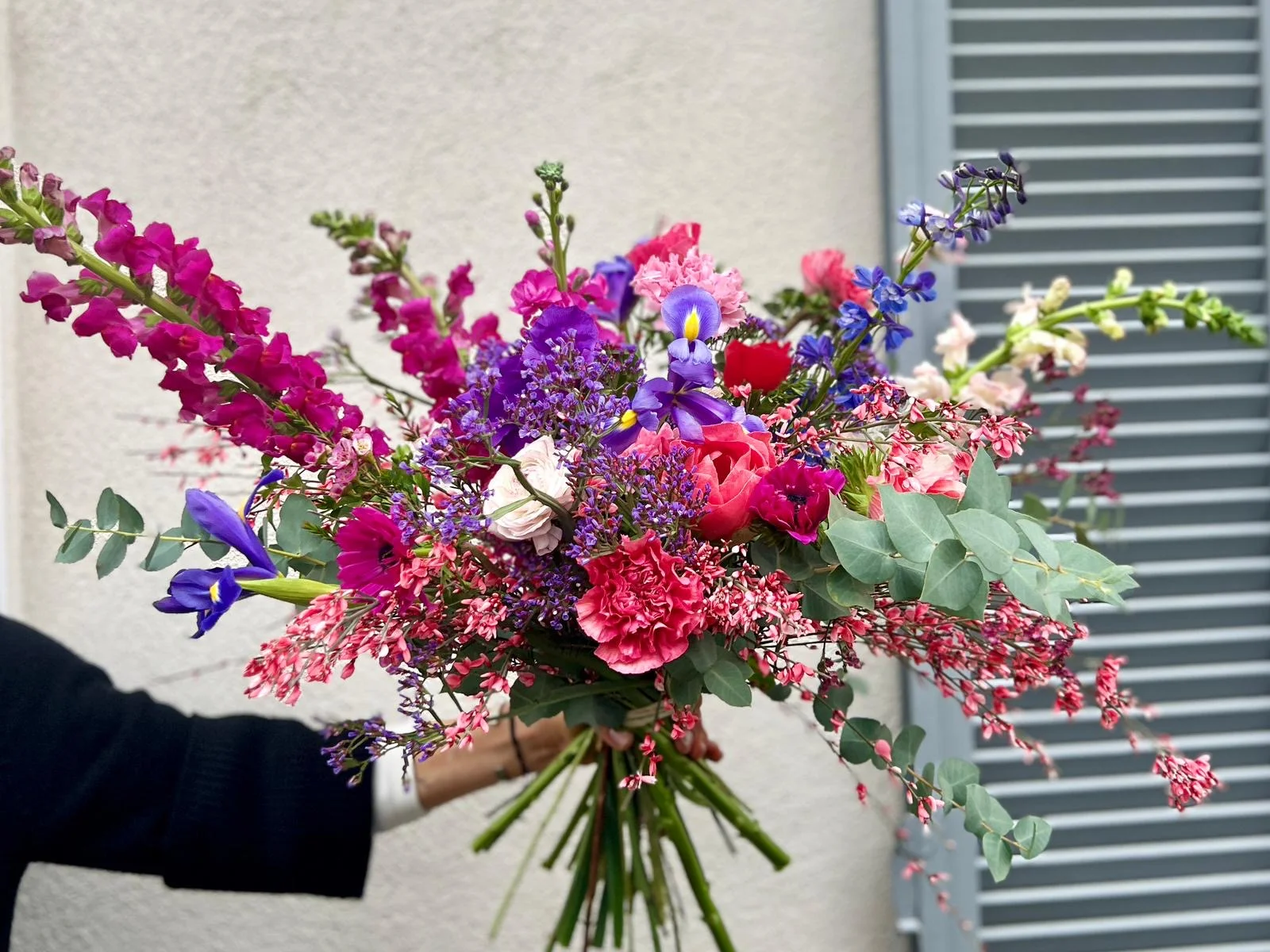 Bouquet Champêtre surprise, par Rose Et Chardon, fleuriste à Meudon