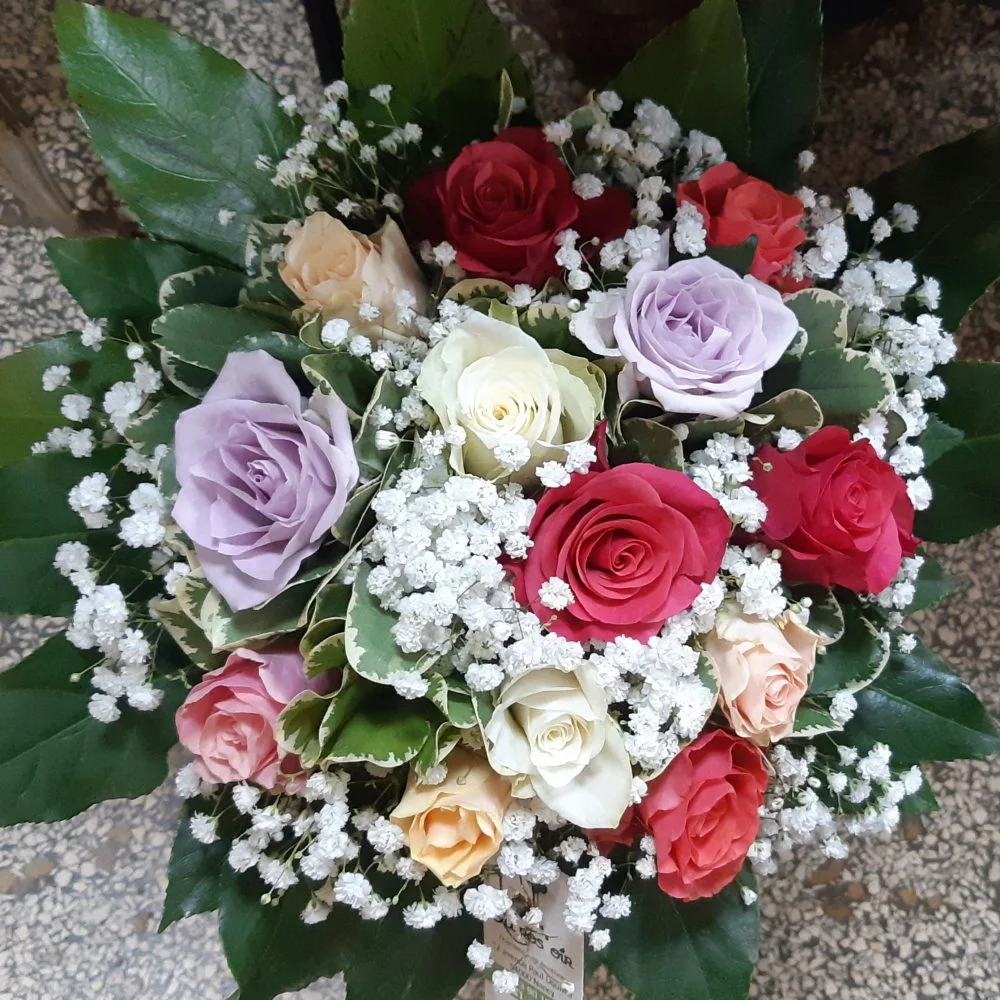 Bouquet Anniversaire, par La Ros'oir, fleuriste à Nancy