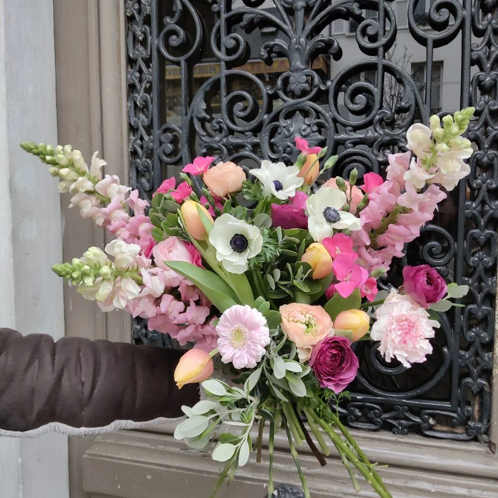 Bouquet Saint-Valentin, par Fleur de rue, fleuriste à Paris