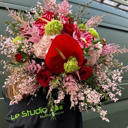 Bouquet Saint-Valentin, par Le Studio, fleuriste à Paris