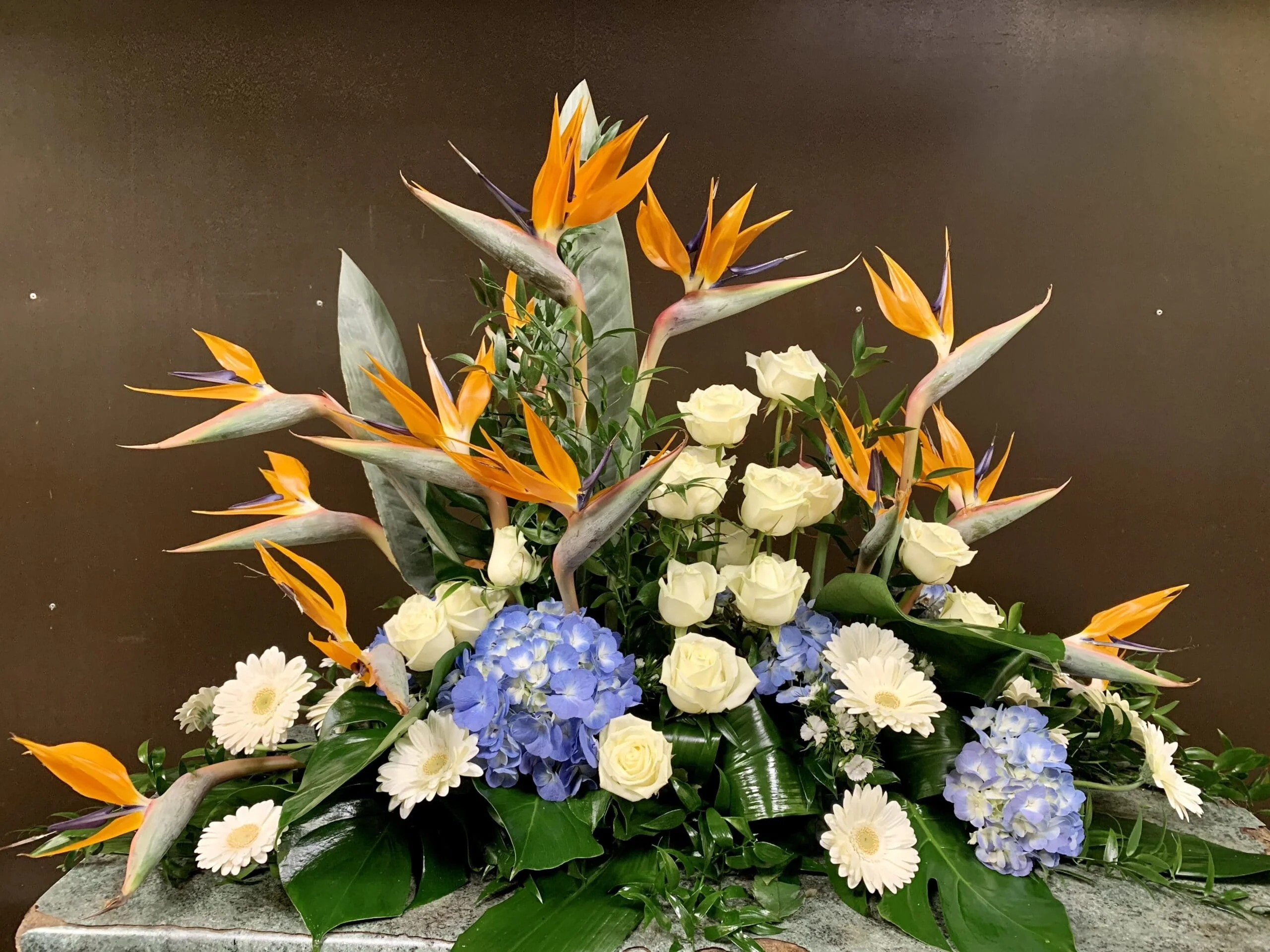 Souvenir – Deuil, par Tropical, fleuriste à Châtenay-Malabry