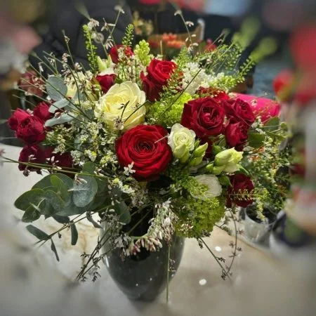 Bouquet Valentine, par Les Lys d'Auteuil, fleuriste à Paris
