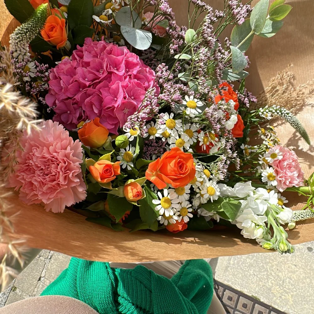 Bouquet Anniversaire, par Valentine Fleuriste, fleuriste à La Rochelle