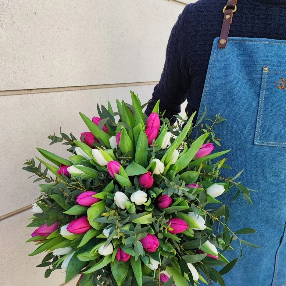 Bouquet de Tulipes, par L'ART Ô ZOIR, fleuriste à Tours