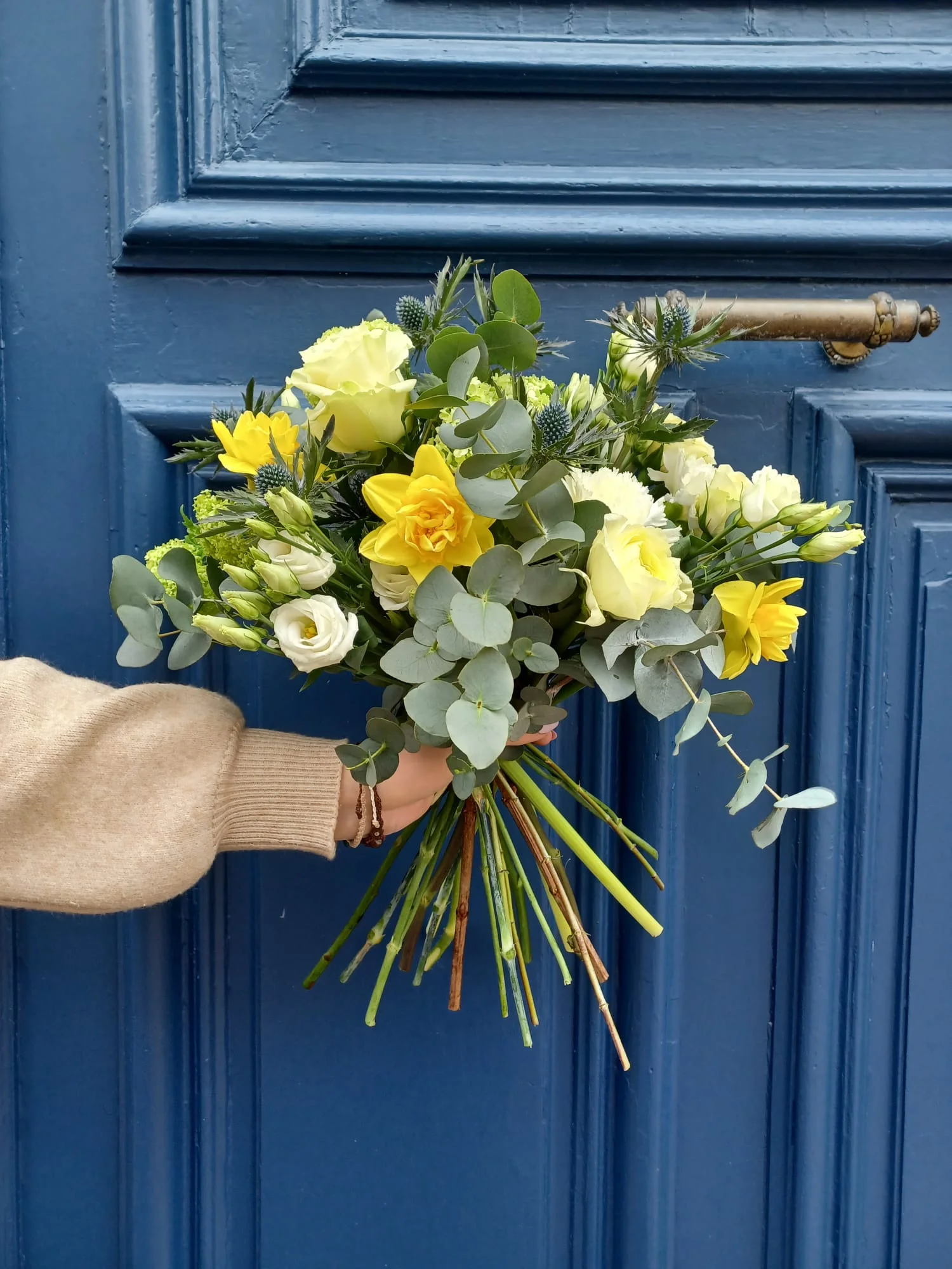 Bouquet Soleil, par Atelier Armelle Alleton, fleuriste à Le Mans