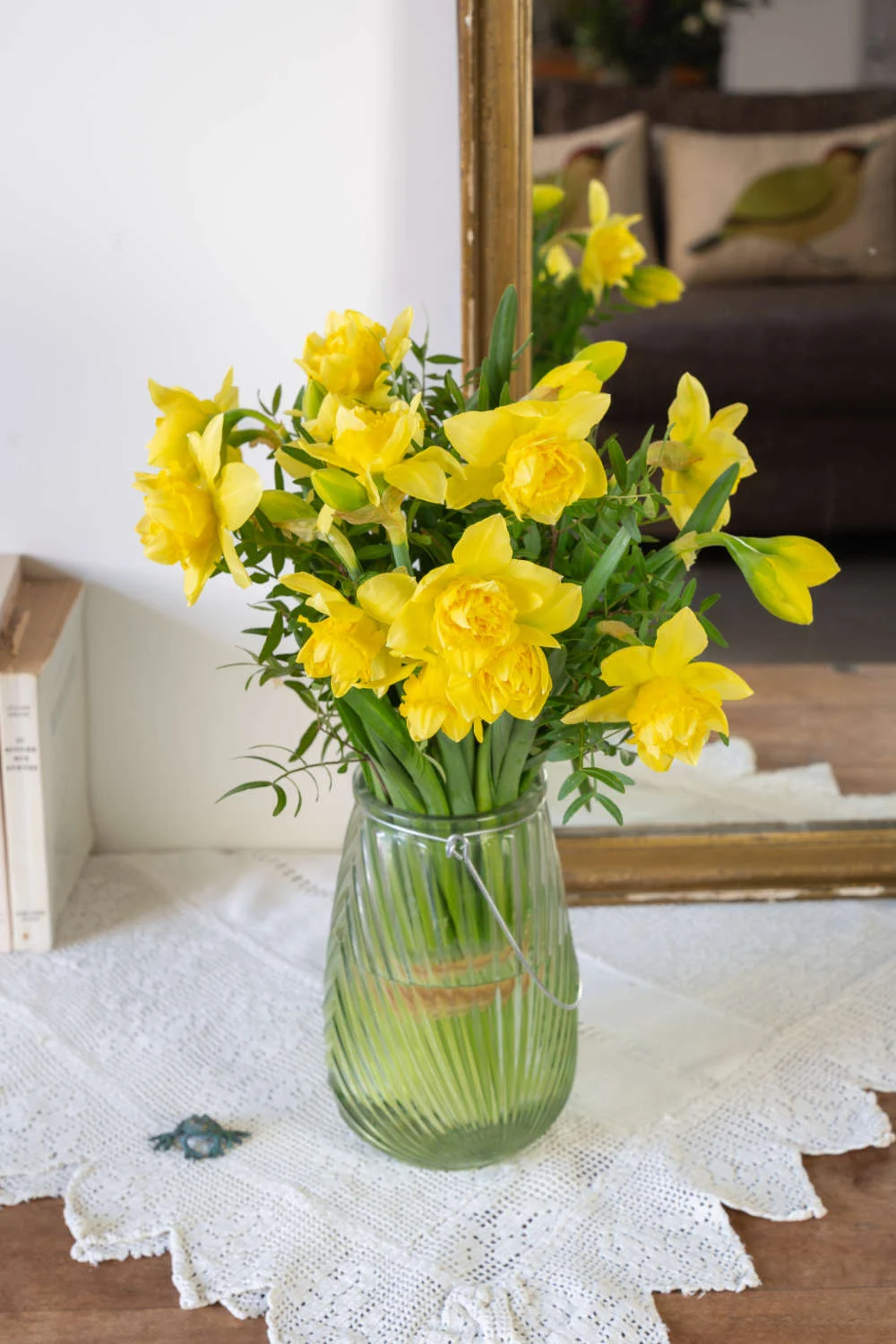 Bouquet de narcisses, par Chataigner Fleurs, fleuriste à Angers