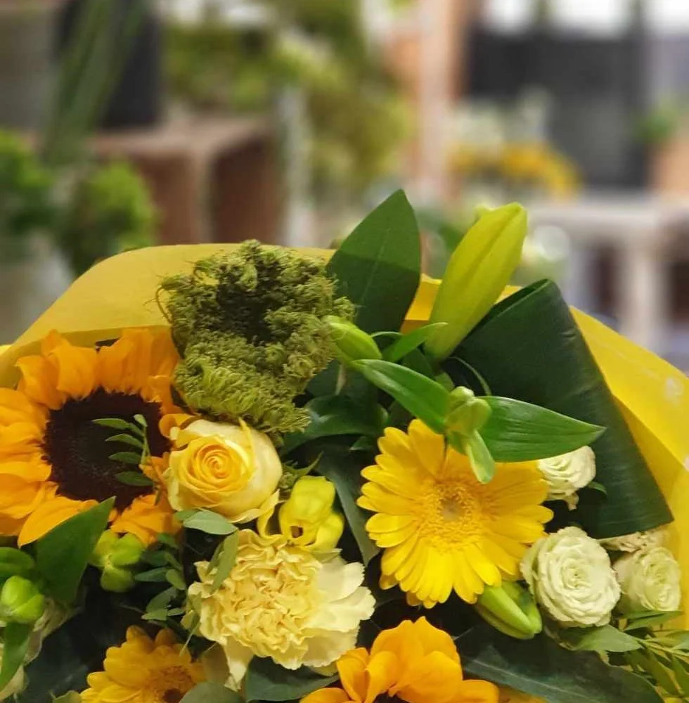 Bouquet Printemps, par Fleurs Baccara, fleuriste à Dour